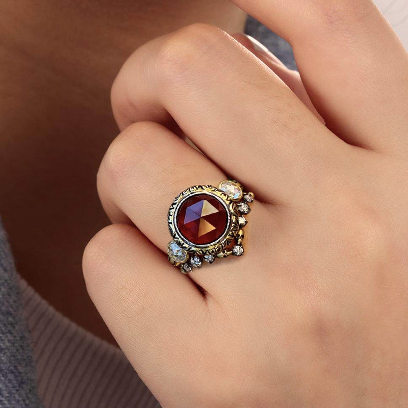 Ruby vintage ring
