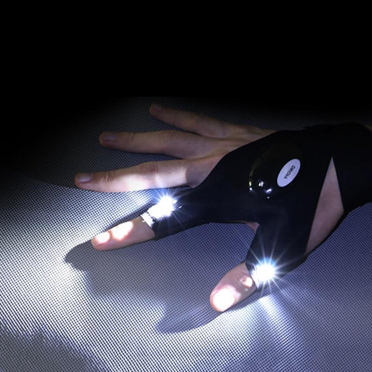 LED-handskar med vattentät belysning