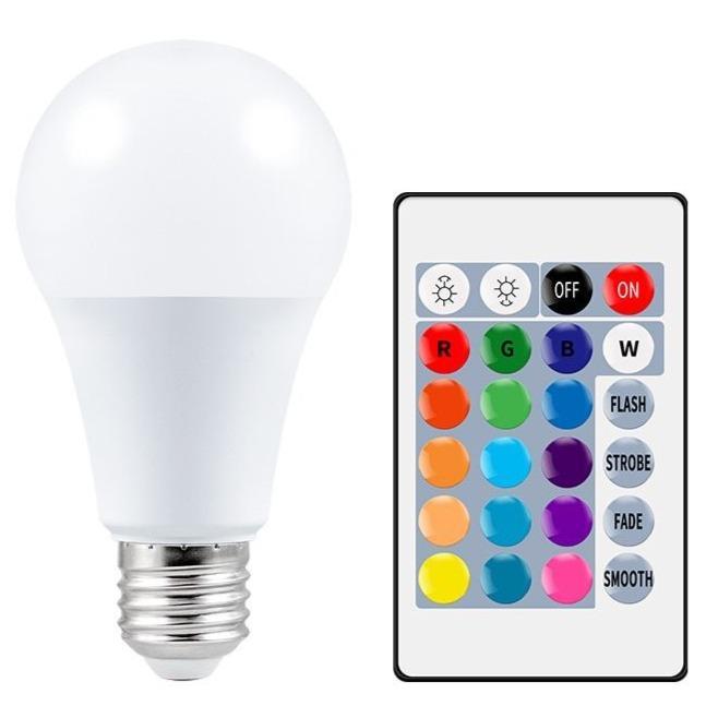 LuxHome RGB LED-lampa (2+1 gratis!)