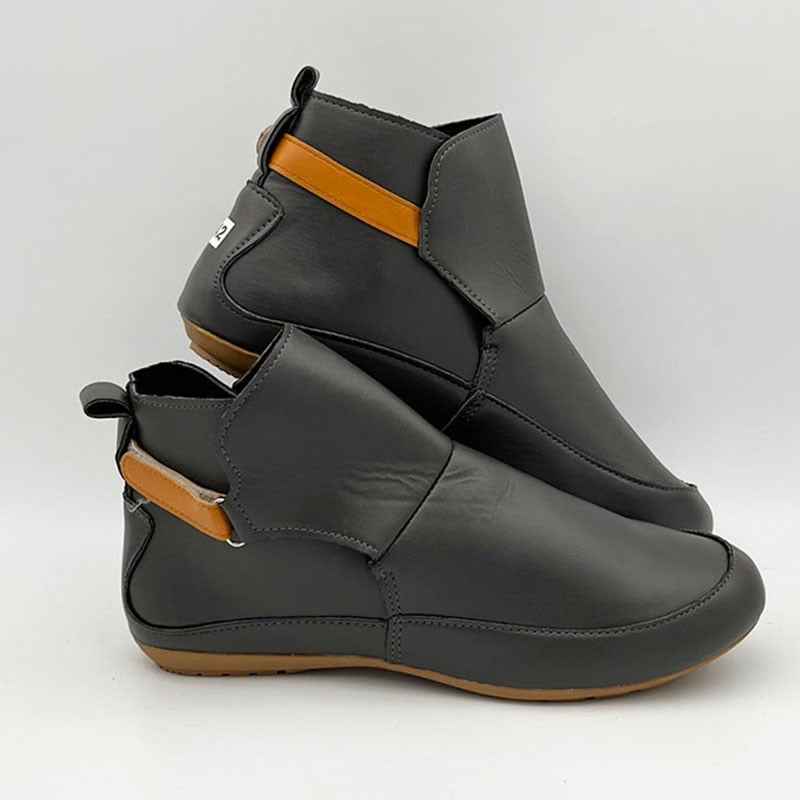 Staxia - vintage ankelboots med ortopedisk sula
